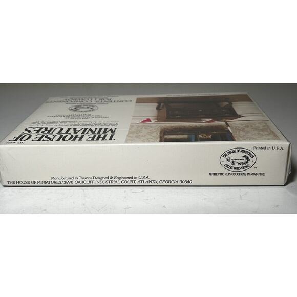 The House of Miniatures Kit 40024 Chippendale Lowboy NEW SEALED Vtg Furniture - Picture 5 of 9